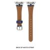 Watch Strap for Apple Watch Series 10 Ultra 9 8 7 SE 6 5 4 3 2 1 46mm 49mm 45mm 44mm 42mm Denim Leather Adjustable Band