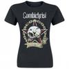 Унисекс Взрослая футболка с черепом Combichrist