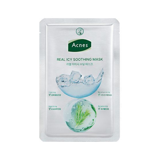 Acnes Освежающая успокаивающая маска 'Real Icey' 10 шт.
