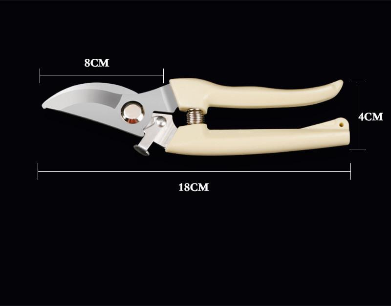 Ножницы для обрезки сорняков, бытовые ножницы для веток в горшках, садовые инструменты, 1 шт., многофункциональные садовые секаторы