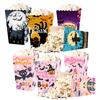 4Pcs Halloween Multi Style Theme Party Popcorn Box Candy Biscuit Halloween Birthday Party Decoration