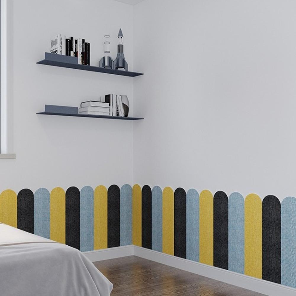 Anti-collision Wall Sticker Moisture Resistant Wall Decoration New Cushion  Kids Bedroom