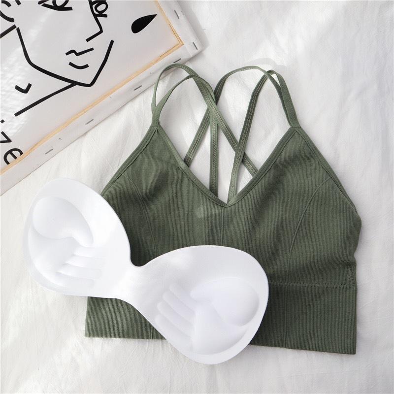 Женский укороченный топ, дышащий спортивный бюстгальтер, бесшовный фитнес-топ, бюстгальтер для йоги, противоударный укороченный топ с эффектом пуш-ап, топ для тренировок в тренажерном зале для девочек