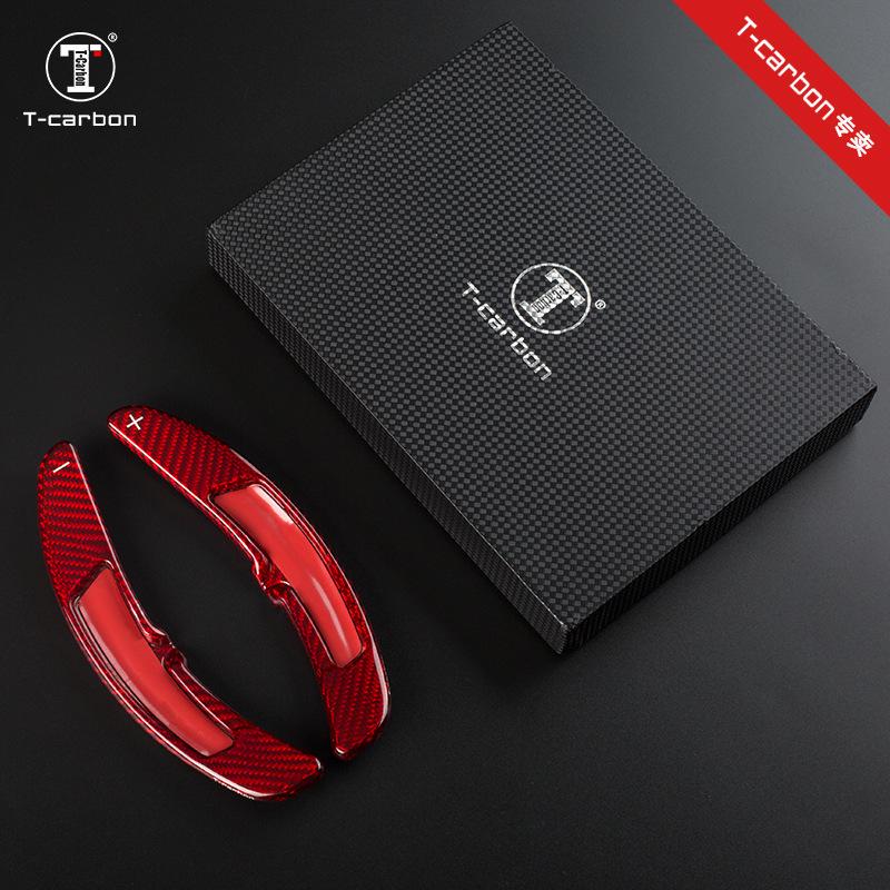 T-carbon Лепестки переключения передач из углеродного волокна для Cayenne, Macan, Panamera, 911.