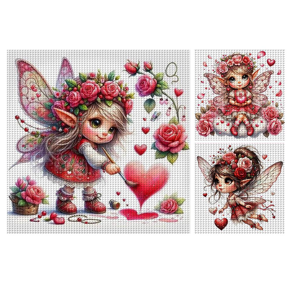 Набор для вышивки крестиком с изображением животных из эко-хлопка 11CT #