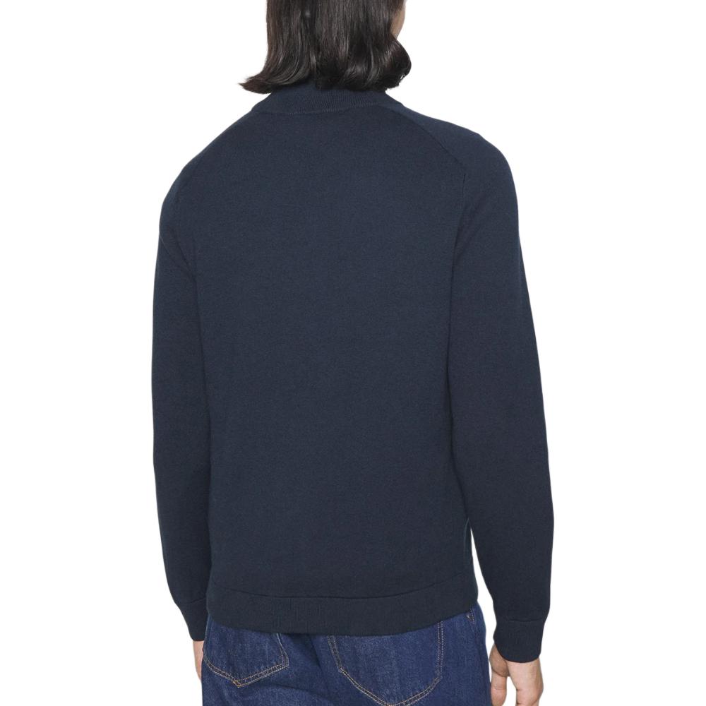 Boss HUGO BOSS Трикотажная куртка на молнии с вставками 50500659-404