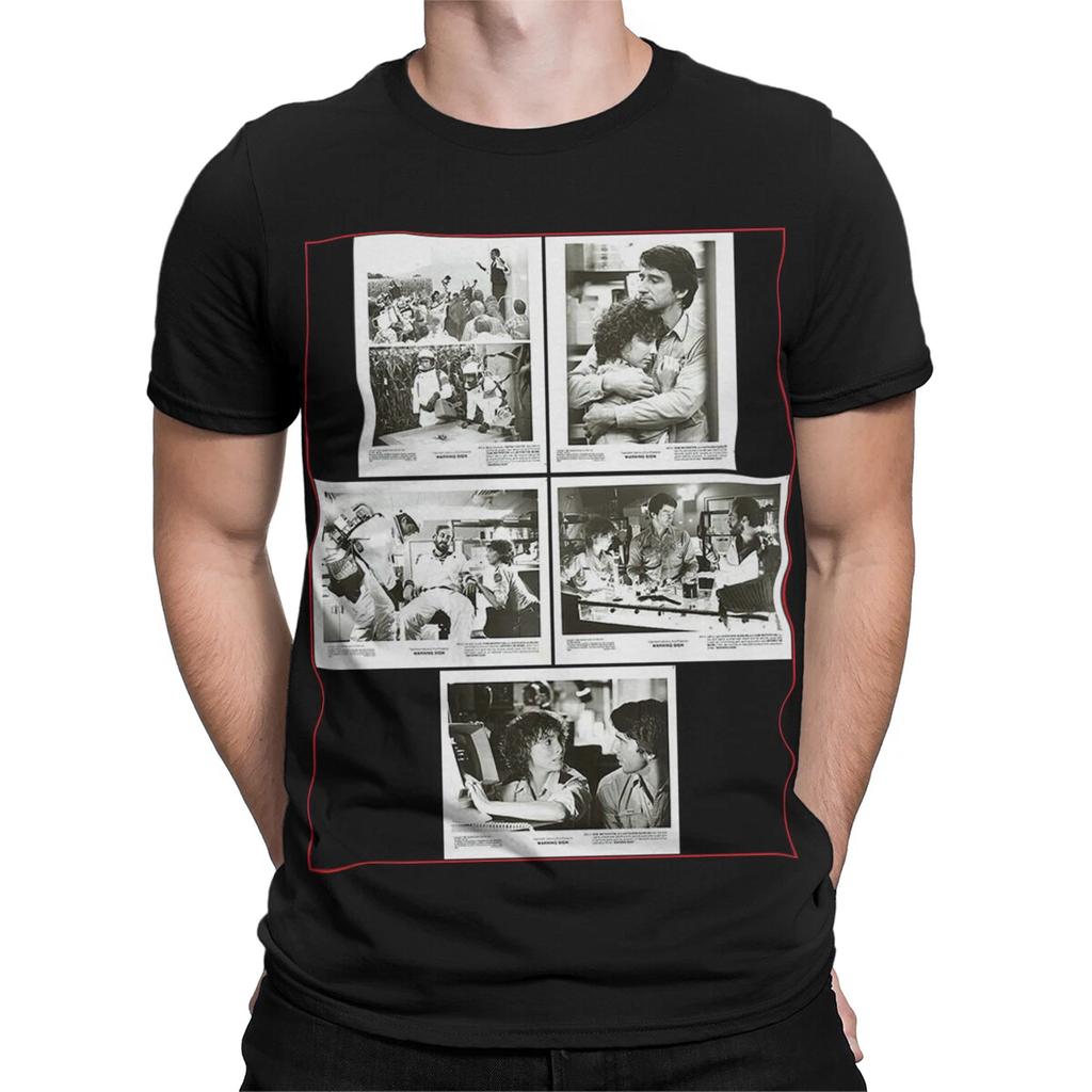 Warning Sign Movie Vintage Sci-Fi Thriller Mens T Shirt Womens Graphic Unisex