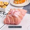 1 шт. Медленно восстанавливающийся Достойный Симуляция замеса теста Круассаны Pop Puffs Пищевая модель Реквизит для съемок Окна Украшения