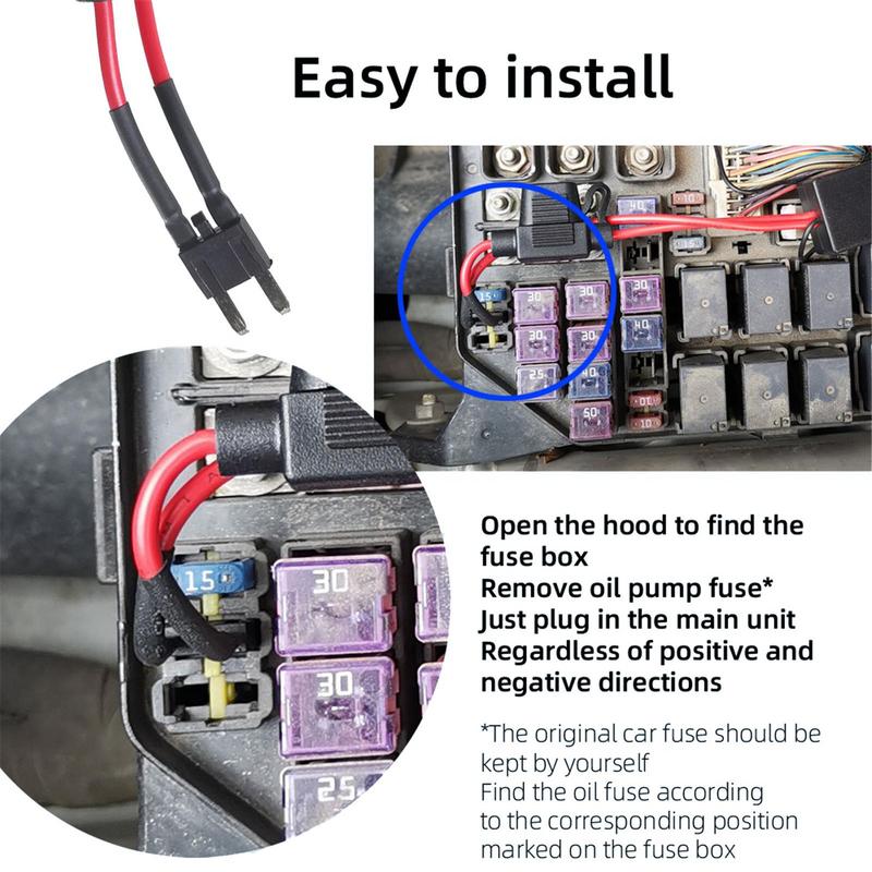 Auto-Sensing Car Immobilizer Security System Vehicle Anti-Theft Electronic Engine Lock With Anti-hijacking RC Two Modes For Car