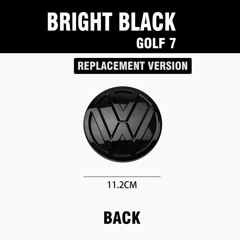 For VW 1/2Pcs Car Front Bonnet Grill Rear Trunk Emblem Logo Cover Replacement Badge For Volkswagen VW Golf 7 MK 7 2014 2015 20