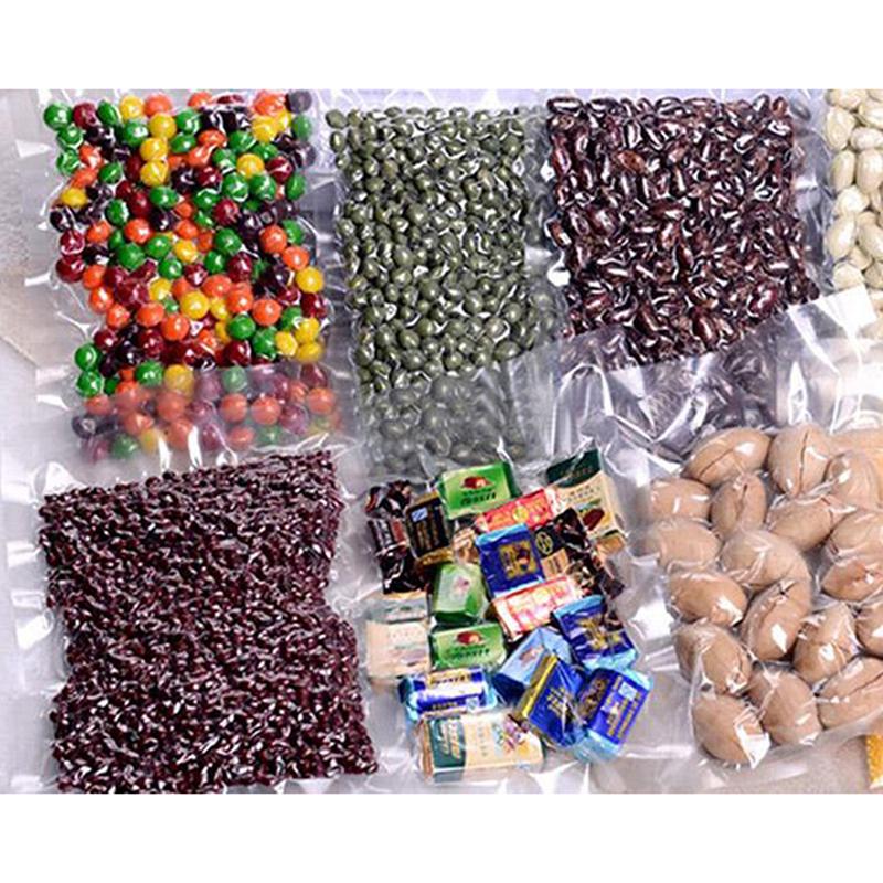 100 шт./лот, бытовой пищевой прозрачный вакуумный упаковщик, упаковочная машина, пакеты для запечатывания