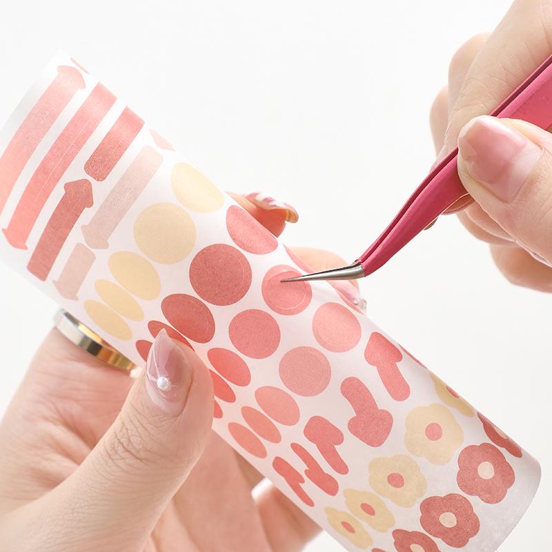 14 Designs Kawaii Cute Macarons Creative Stationery Tweezers DIY Washi Tape Stickers Gadget Multi-tool Tweezers Hand Account