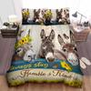 Пододеяльник Осел Кинг Квин Смешной Мультяшный Животный Принт Постельное Белье Для Детей Подростков Взрослых Милые Домашние Животные Мягкий Чехол для Одеяла