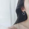 Vintage Sweetheart Heart-Shaped Cutout Earrings for Women