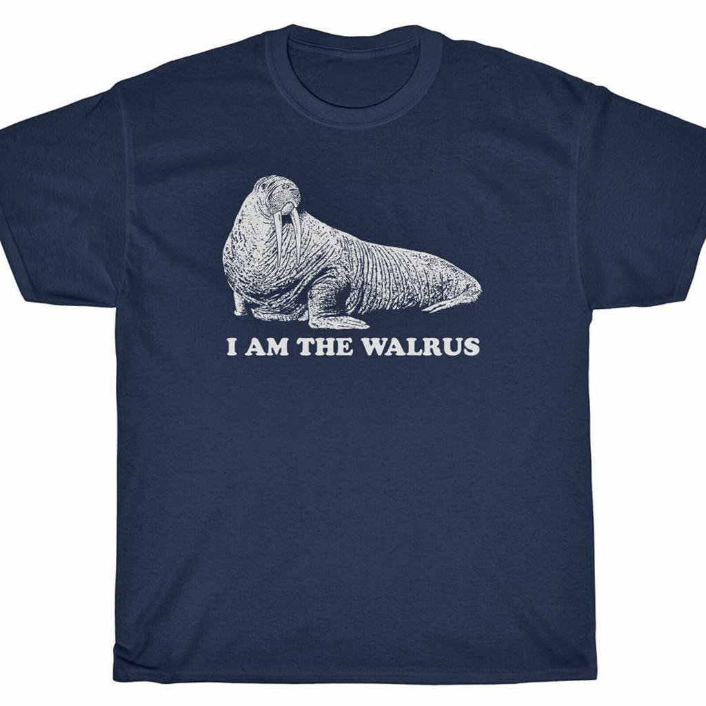 I AM THE WALRUS T-Shirt John NYC Lennon lebowski