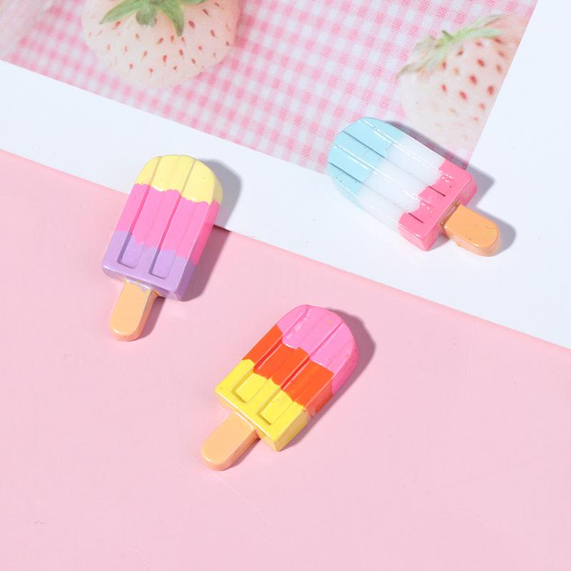 5Pcs 1:12 1:6 Dollhouse Miniature Popsicle Dolls Kitchen Food Accessories