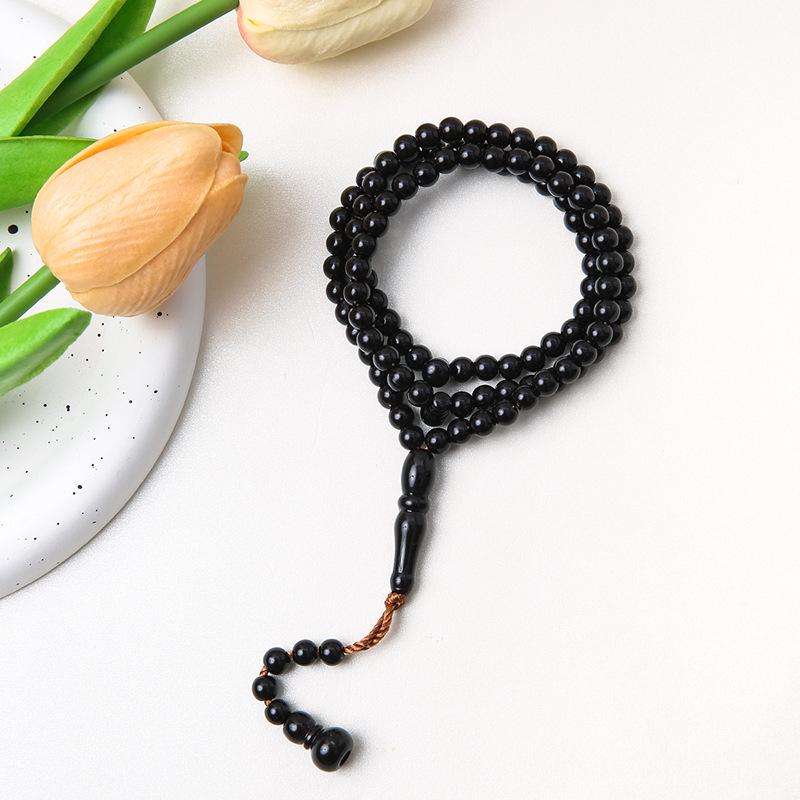 Арабский молитвенный браслет из 99 бусин - Мусульманские аксессуары для восхваления с Ближнего Востока