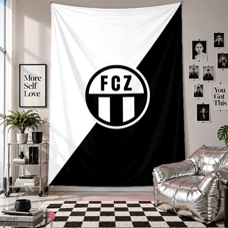 FC Zürich Wall Tapestry Home Decor Wall Hanging Cloth for Bedroom Living Room Background