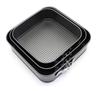 3 Pcs Square Cake Pan Baking Tray 18/20/22cm