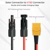Кабель 12AWG 2м/6.5ФТ XT90 на Солнечный Коннектор для Солнечных Генераторов Bluetti AC200/AC200L/AC200P/AC200Max SOLARPLAY AFERIY.