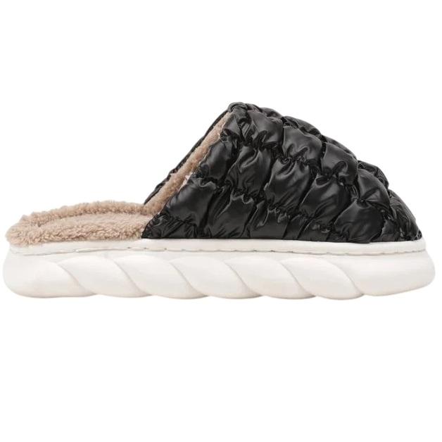 Women's Quilted Warm Slippers Alanta Black 38/39
