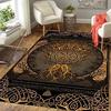 Viking Carpet Tree of Life Norwegian Mythical Carpet Design Flooring Viking Non Slip Celtic Viking Mat for Home Bathroom Decor