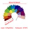 Handmade Soft Feather Headpieces Carnival Halloween Floral Headband Rose Customized Color Custom Size Wedding Favors Parties