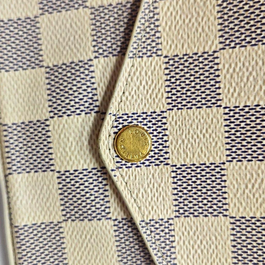 [Pre-Owned] Pochette Felicie Portable Checkerboard Envelope Flap Bag - Very Good #POYRMR