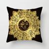 Home Bedroom Living Room Sofa Cushion Cover Decoration Sun Moon Mandala Series Pattern Printing Pillowcase