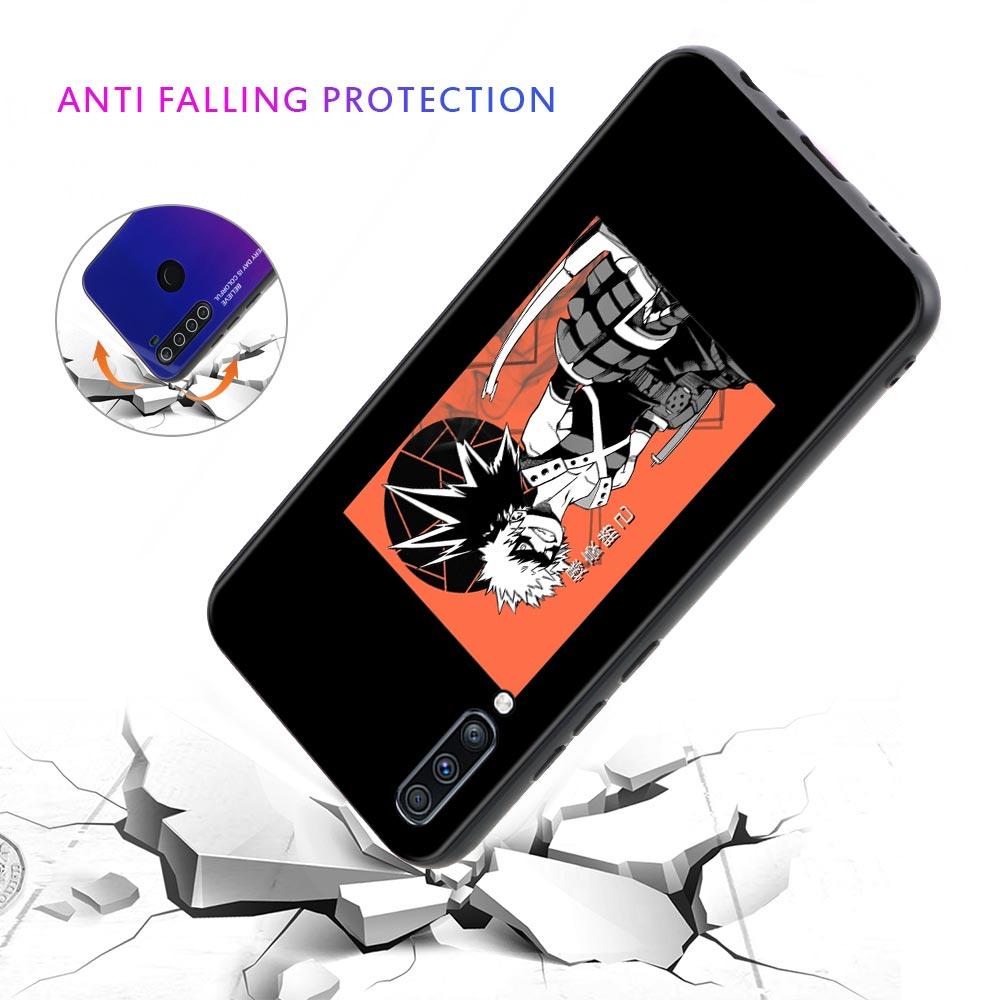 Силиконовый чехол для телефона Samsung Galaxy A50 A70 A10 A20e A30 A40 A20s A10s A10e A80 A90 A60 A30s, чехол My Hero Academia