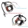 Новая AC статорная пластина магнето зажигания с 2 катушками для 50cc 70cc 90cc 110cc 125cc Китайского квадроцикла Taotao