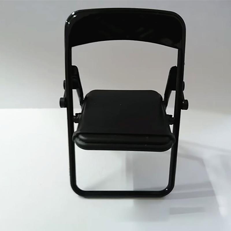 Folding Chair 12 Points Doll Folding Chair Casual Recliner Ducklings Lazy Watch Drama Mobile Phone Support Frame Accessories