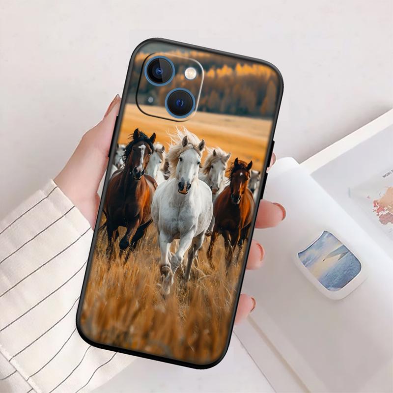 Изящный чехол для телефона с изображением лошади для Motorola Moto Edge 60 60s 70 G86 G56 G54 E14 G04S G45 G54 G64 S30 S50 X30 X40 X50 Ultra Pro Power