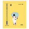 Monami BTS TinyTAN 153 ID Notebook Set – Suga (Official)