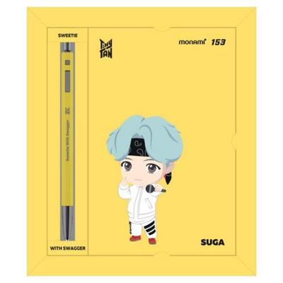 Набор блокнотов Monami BTS TinyTAN 153 ID – Suga (официальный)