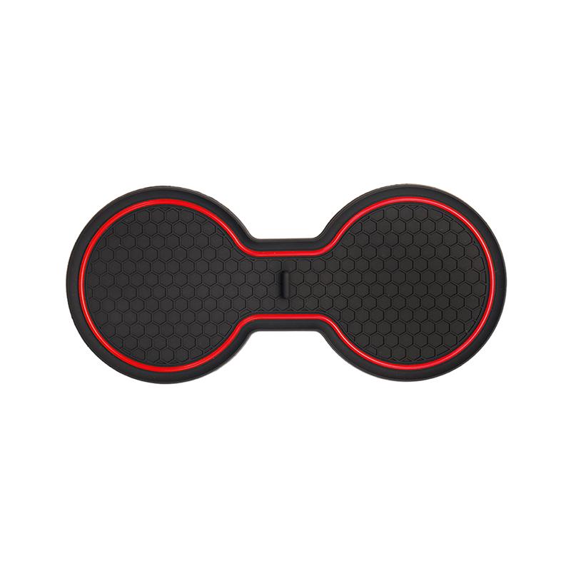 Car Cup Holder Waterproof Anti Slip Insert Coasters Pads Interior Accessories Durable Car Coaster For Tesla Model Y