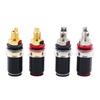 Copper Speaker Connectors Female Terminals for Home Theater Male Bananas Plugs High Conductivity