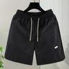 Summer Casual Shorts Men Clothes Plus Size Elastic Waist Summer Black Shorts
