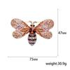 Blucome Новая модная брошь в виде пчелы, модная темпераментная, элегантная, изысканная, красочная, со стразами, маленькая булавка, швейная пряжка