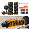 Motorcycles Heated Handles Grips for Snowmobile ATV Motorbike USB DC5V Handlebar Warmer 6 Gear Adjustment Heated Pad