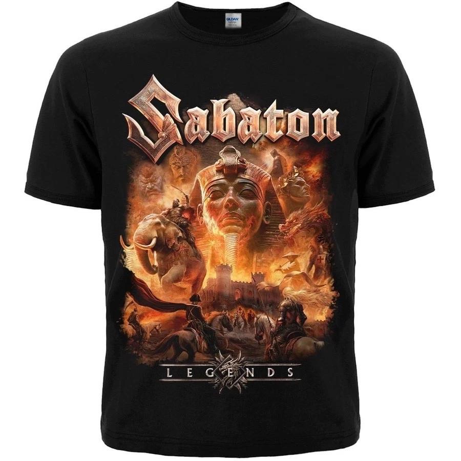 Sabaton "Легенды" Черная футболка powerwolf Judas Priest