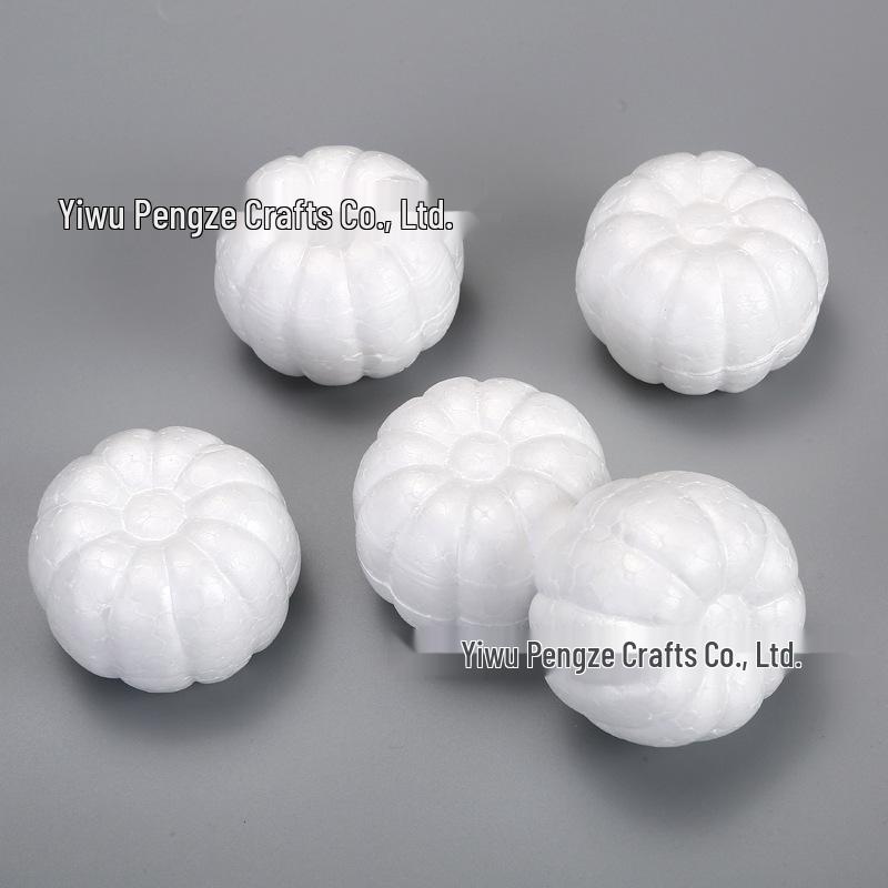 Foam Pumpkin Craft Kit for Kids: DIY Halloween & Christmas Painting Accessory