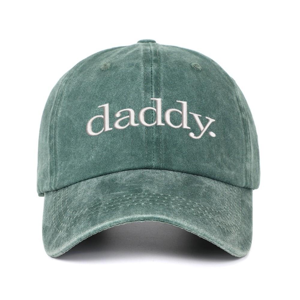 Adjustable daddy. Embroidery Caps Vintage Baseball Cap Fashion Sport Visors Cap Father's Gift