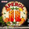 Металлическая табличка Aperol Spritz Ретро Бар Настенное Искусство Винтажный Итальянский Круглый Декор для Дома Кафе