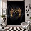 Гобелен Rammstein для дома, настенное панно из ткани для спальни, гостиной, в качестве фона