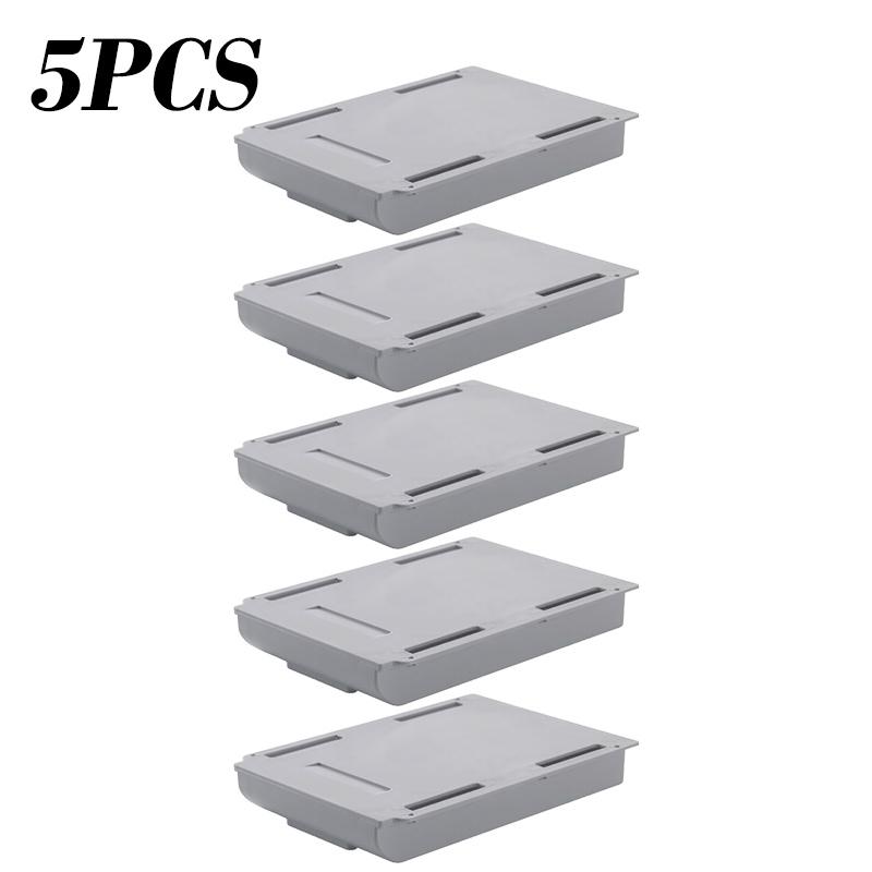 Самоклеящийся лоток для карандашей под ящиком стола, ящик для хранения, скрытый органайзер для канцелярских принадлежностей, подставка для ручек, органайзер для офиса и дома