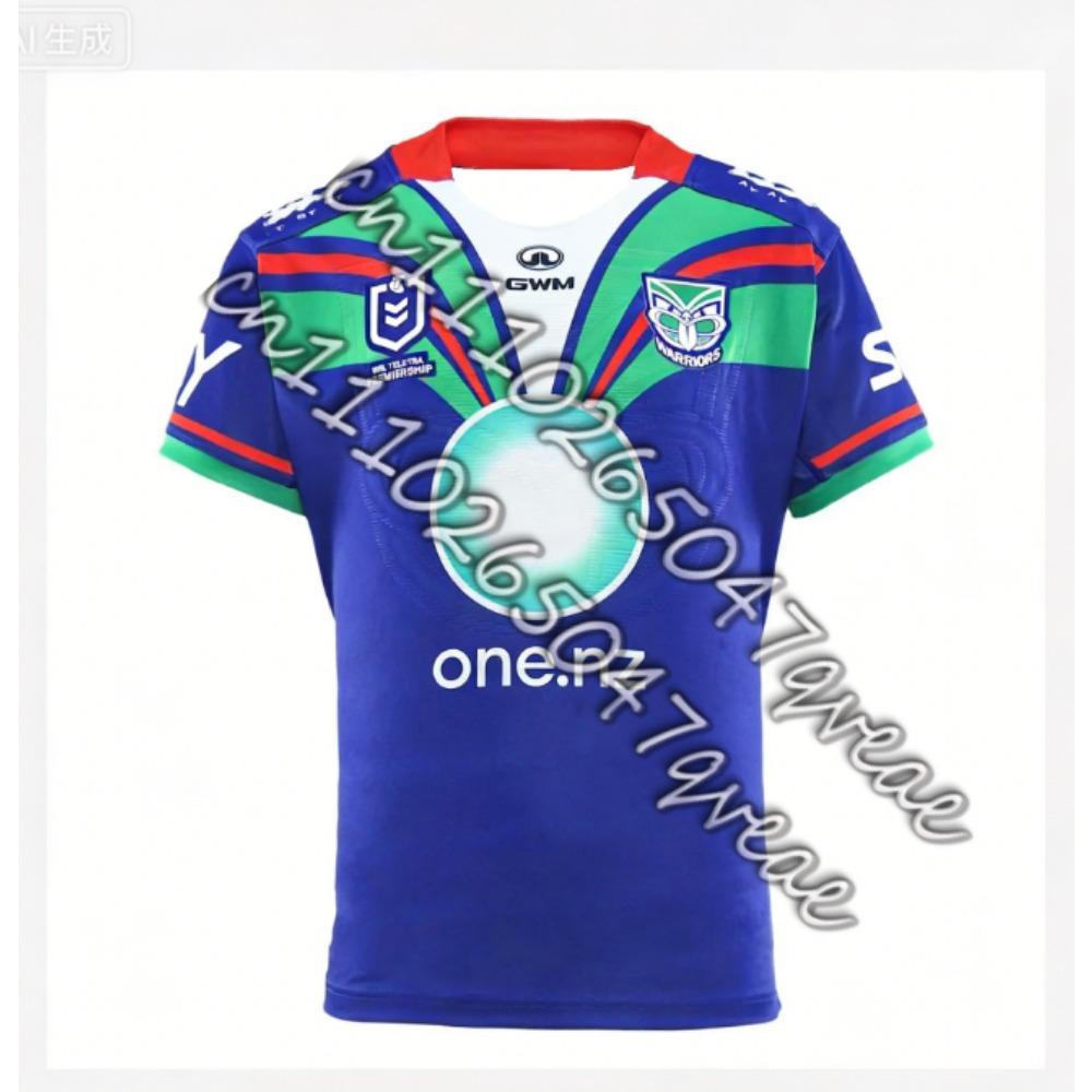 Летние распродажи 2026 Австралия NRL New Zealand Warriors Мужская домашняя форма Тренировочная форма Взрослая дышащая быстросохнущая футболка