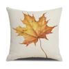 Autumn Thanksgiving Pillow Cases Cotton Linen Cushion Case Pumpkin Cushion Cover Fall Farmhouse Home Party Decor Pillow Cover