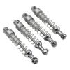 2 Pairs Aluminum Alloy Shock Absorber 60mm RC Car Modification Parts for WPL C14 C24 MN D90 99S