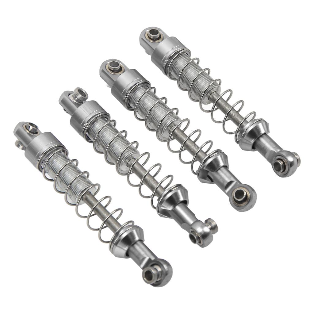 2 Pairs Aluminum Alloy Shock Absorber 60mm RC Car Modification Parts for WPL C14 C24 MN D90 99S